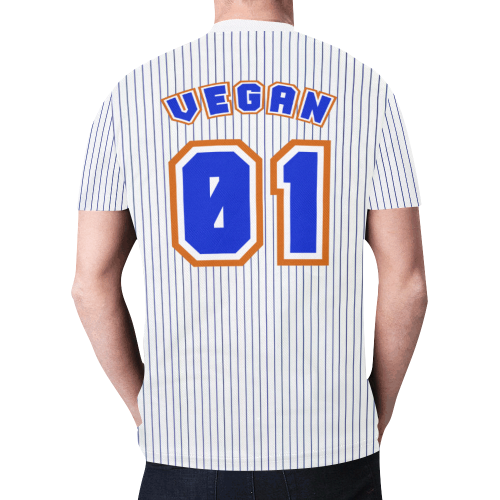 No. 1 Vegan New All Over Print T-shirt for Men (Model T45)
