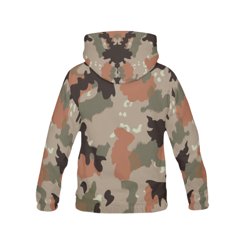 Desert Camouflage All Over Print Hoodie for Men/Large Size (USA Size) (Model H13)
