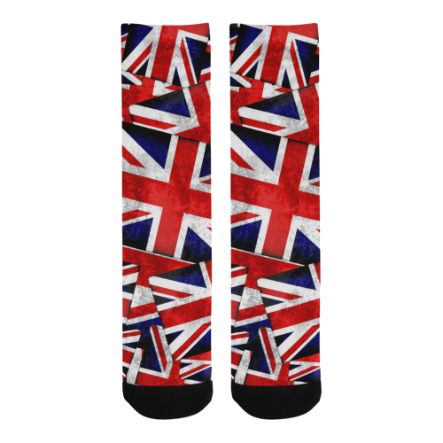 Union Jack British UK Flag Trouser Socks