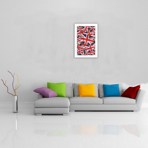 Union Jack British UK Flag Art Print 19‘’x28‘’
