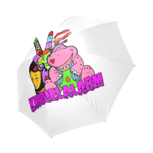 Knuddelalarm by Nico Bielow Foldable Umbrella (Model U01)