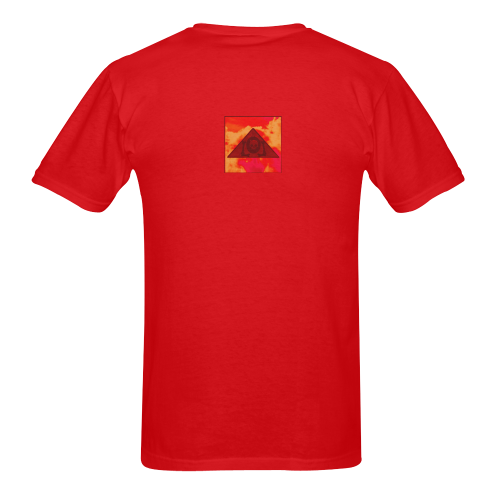 The Lowest of Low Etna Rosso Men's T-Shirt in USA Size (Two Sides Printing)