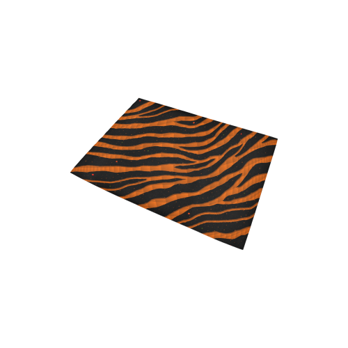 Ripped SpaceTime Stripes - Orange Area Rug 2'7"x 1'8‘’