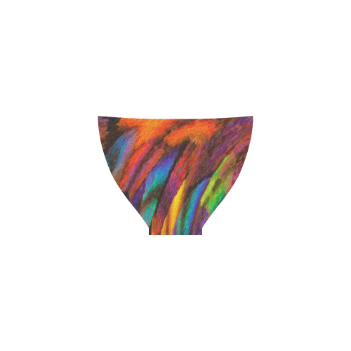 Rainbow Waterfall By Cecile Grace Charles Custom Bikini Swimsuit