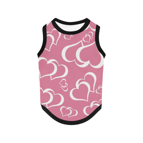 Pink ipod touch All Over Print Pet Tank Top