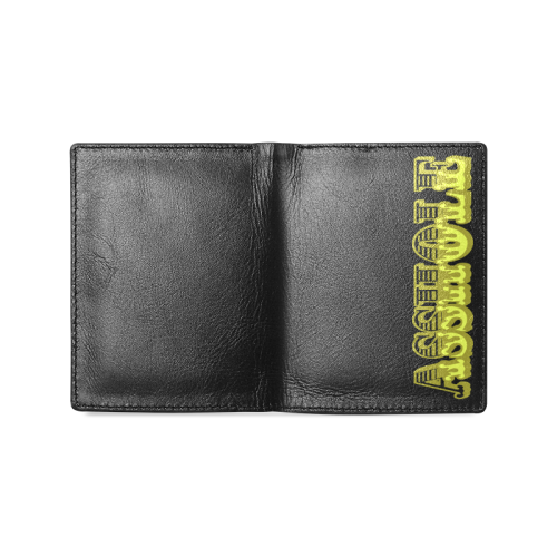 ASSHOLE Men's Leather Wallet (Model 1612)
