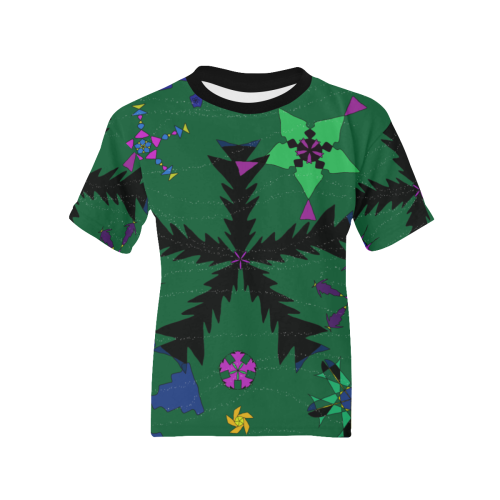 Abstract #10 S 2020 Kids' All Over Print T-shirt (Model T65)