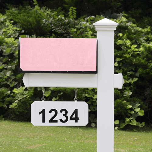 color pink Mailbox Cover