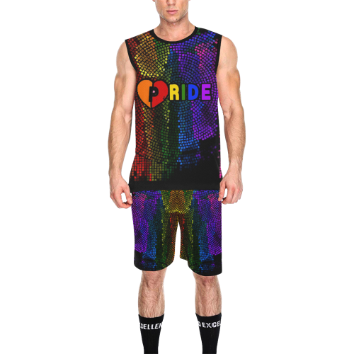 Pride 2019 by Nico Bielow All Over Print Basketball Uniform