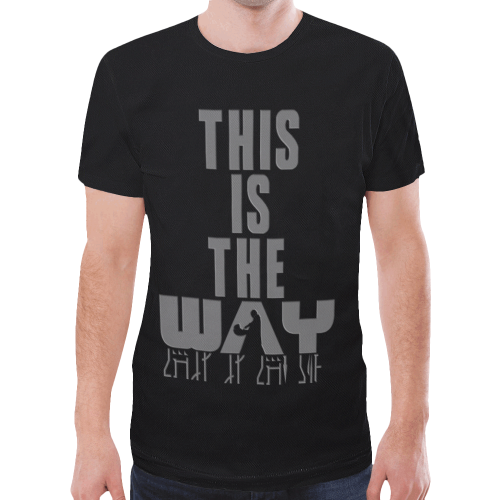 The Way Words New All Over Print T-shirt for Men (Model T45)