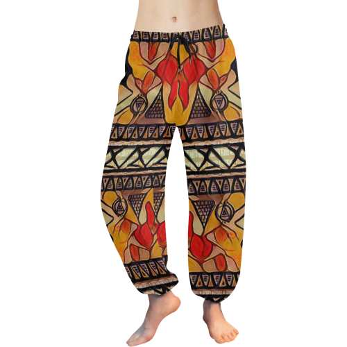 Egyptian Eye4 Women's All Over Print Harem Pants (Model L18)