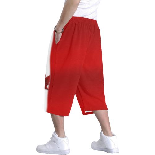 Canada Flag Shorts Trendy Canada Shorts Men's All Over Print Baggy Shorts (Model L37)