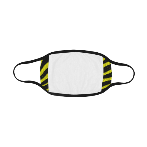 Ripped SpaceTime Stripes - Yellow Mouth Mask