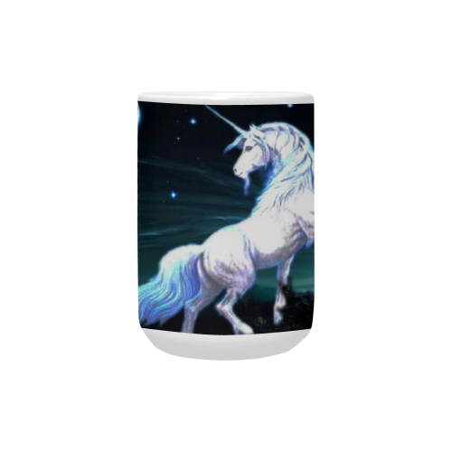 Midnight Unicorn Custom Ceramic Mug (15OZ)
