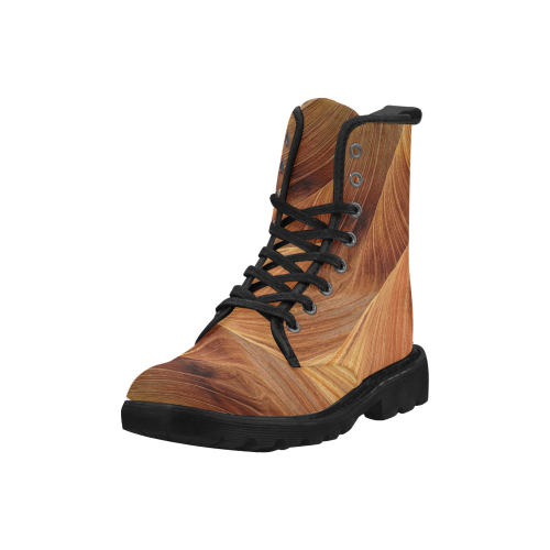 Sandstone Martin Boots for Men (Black) (Model 1203H)