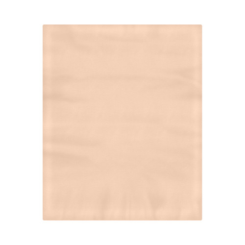 color apricot Duvet Cover 86"x70" ( All-over-print)