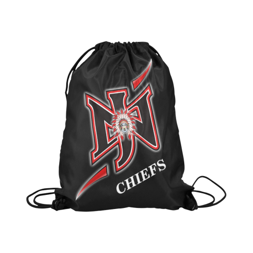 North Jackson High School Large Drawstring Bag Model 1604 (Twin Sides)  16.5"(W) * 19.3"(H)