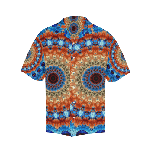 Kaleidoscope Hawaiian Shirt (Model T58)