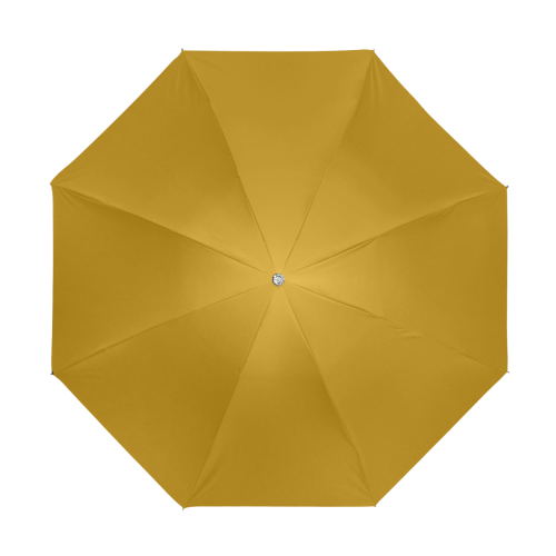 color dark goldenrod Anti-UV Foldable Umbrella (U08)