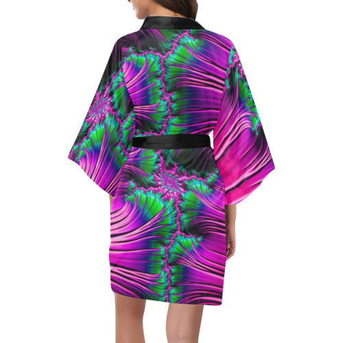 amazing Fractal 42 F by JamColors Kimono Robe