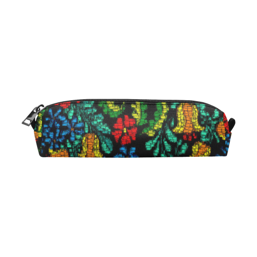 MosaicArt tropic floral by JamColors Pencil Pouch/Small (Model 1681)