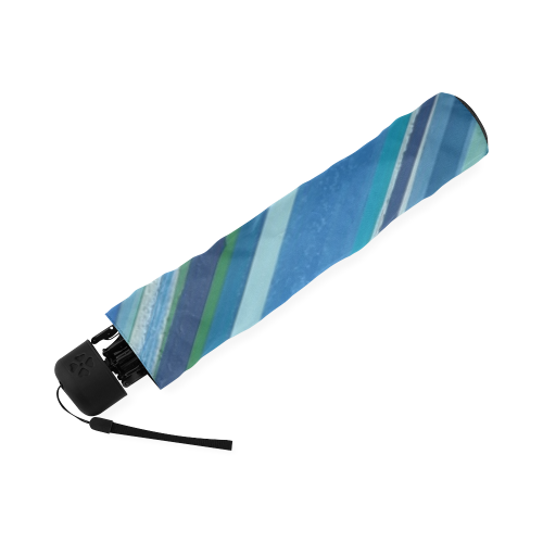 painted stripe Foldable Umbrella (Model U01)