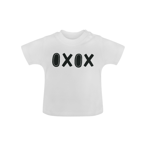 Monochrome XOXO Baby Classic T-Shirt (Model T30)