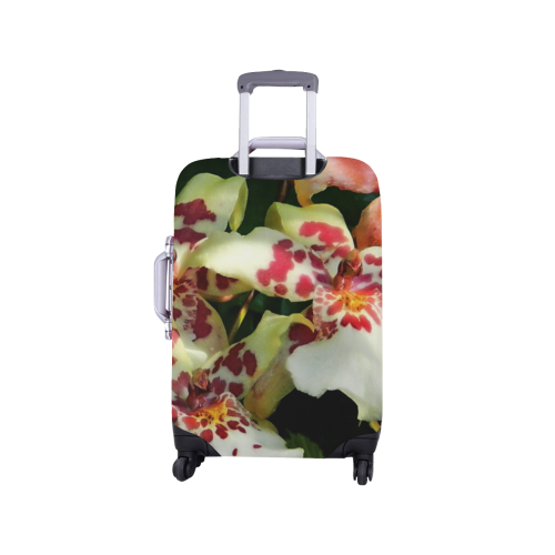 spotted orchids Luggage Cover/Small 18"-21"