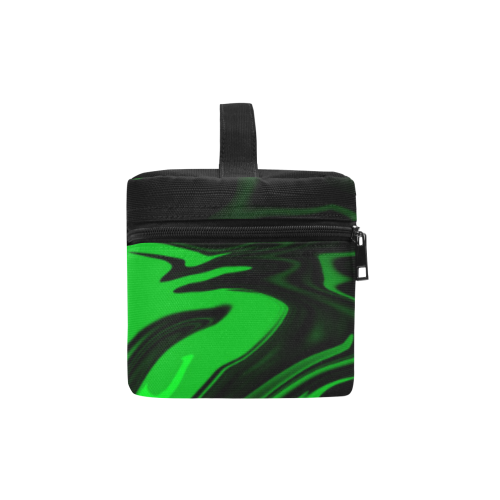 Dark Pastel Green Cosmetic Bag/Large (Model 1658)