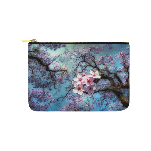 Cherry blossomL Carry-All Pouch 9.5''x6''