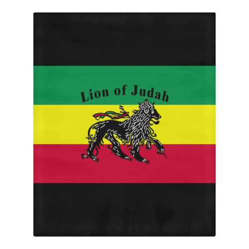 RASTA LION OF JUDAH 3-Piece Bedding Set