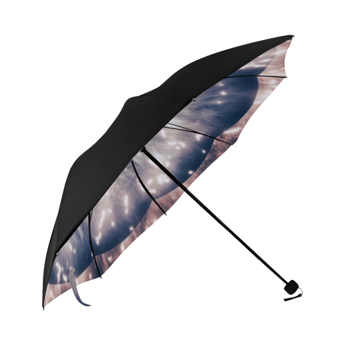 Big Eye Is Watching You Anti-UV Foldable Umbrella (Underside Printing) (U07)