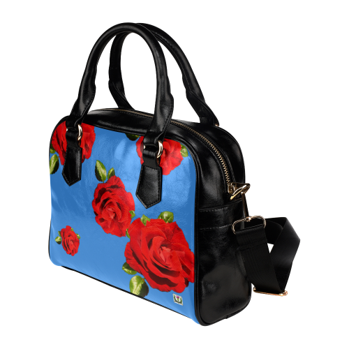 Fairlings Delight's Floral Luxury Collection- Red Rose Shoulder Handbag 53086h6 Shoulder Handbag (Model 1634)