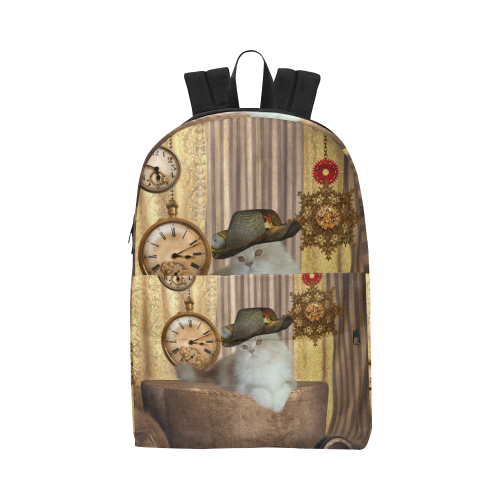 Funny steampunk cat Unisex Classic Backpack (Model 1673)