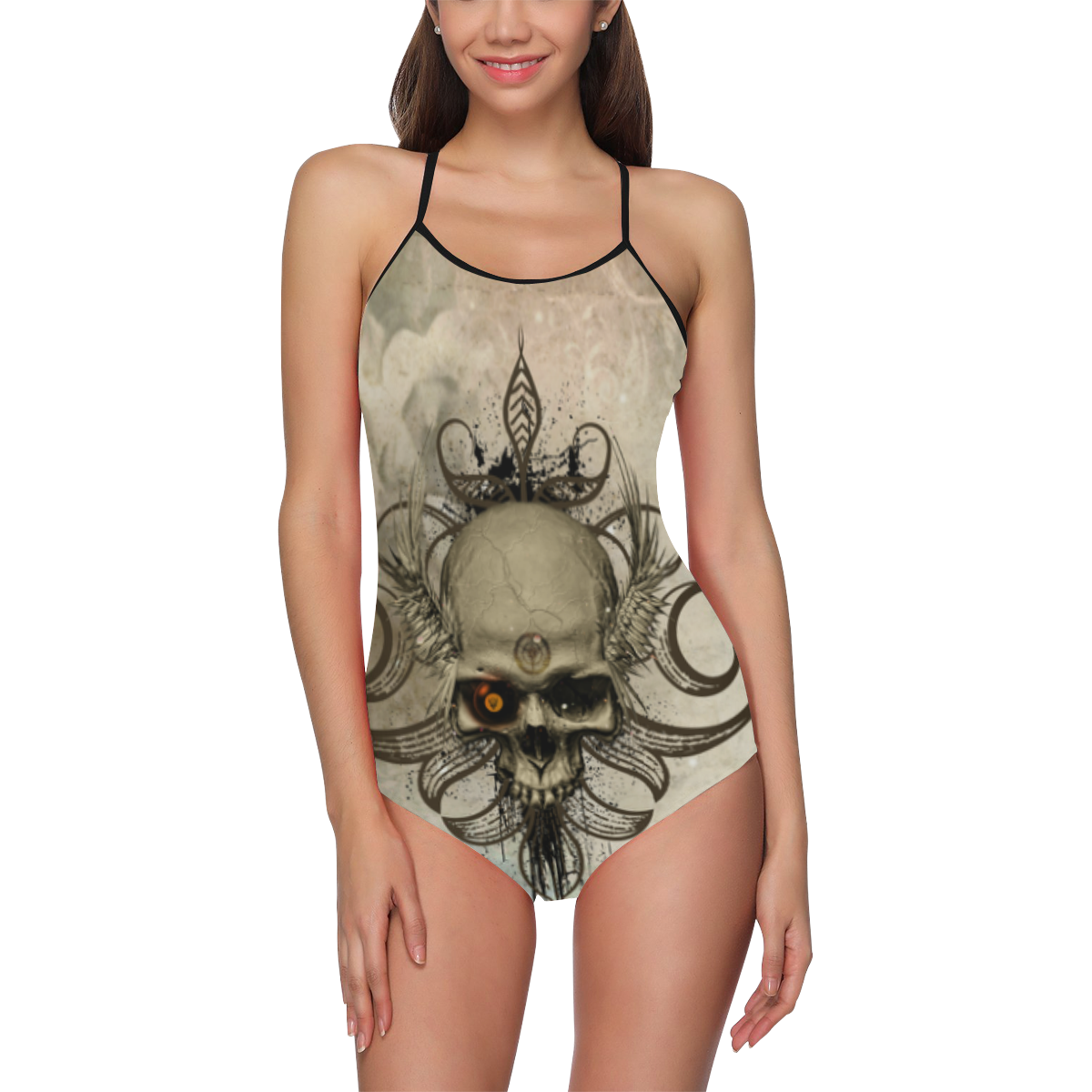 SINISTER SKULL SWIMSUIT