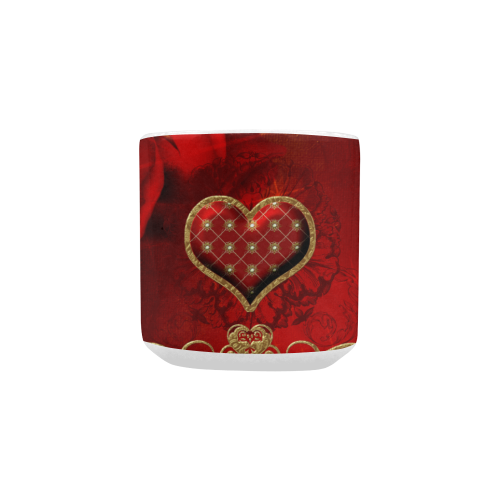 Wonderful decorative heart Heart-shaped Morphing Mug