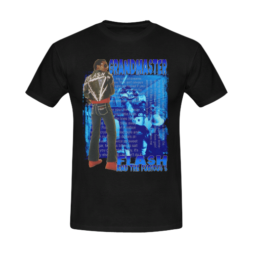 Grandmaster Flash Men's T-Shirt in USA Size (Front Printing Only)