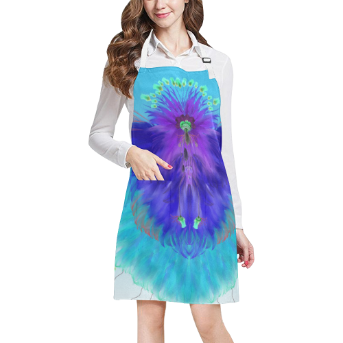feathers 2-11 All Over Print Apron