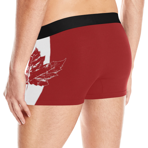 Cool Canada Underwear Canada Flag Boxer Shorts Men's All Over Print Boxer Briefs (Model L10)