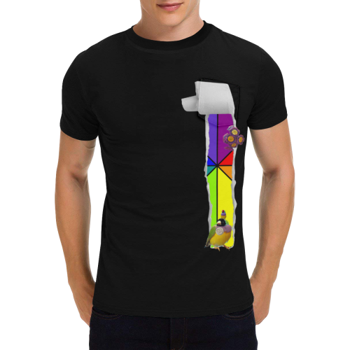 Brighter Days Are Coming 2 Men's All Over Print T-Shirt with Chest Pocket (Model T56)