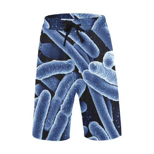 bacilli bacteria Men's All Over Print Casual Shorts (Model L23)