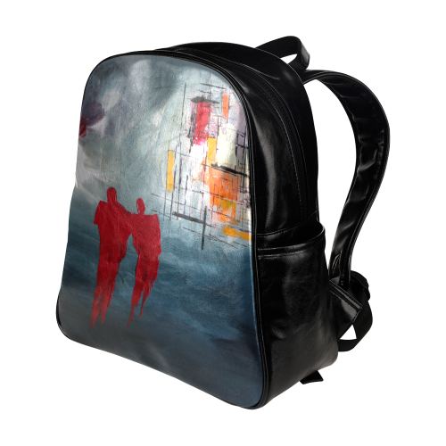 Love Multi-Pockets Backpack (Model 1636)