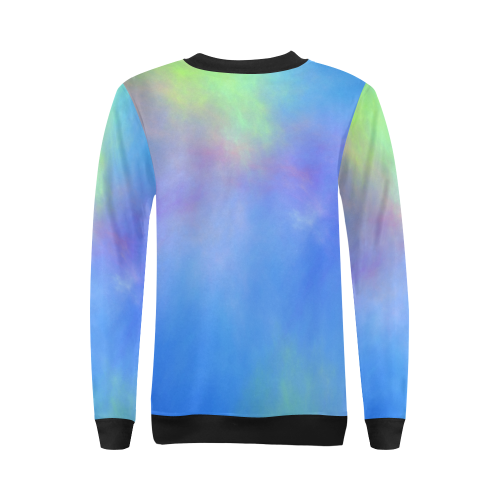 It's a Beautiful Day All Over Print Crewneck Sweatshirt for Women (Model H18)