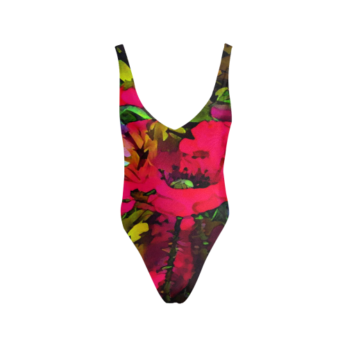 exit here 1c Sexy Low Back One-Piece Swimsuit (Model S09)