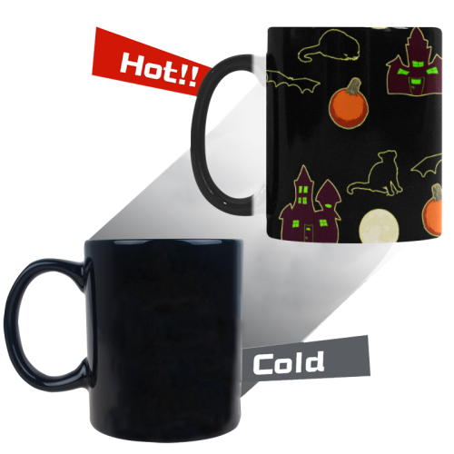 halloween time Custom Morphing Mug