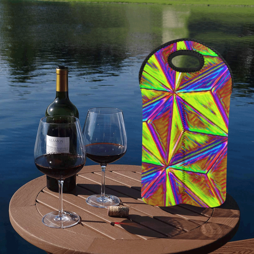 Vivid Life 1C  by JamColors 2-Bottle Neoprene Wine Bag