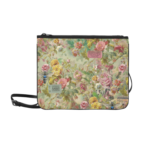 Flower Festival Slim Clutch Bag (Model 1668)