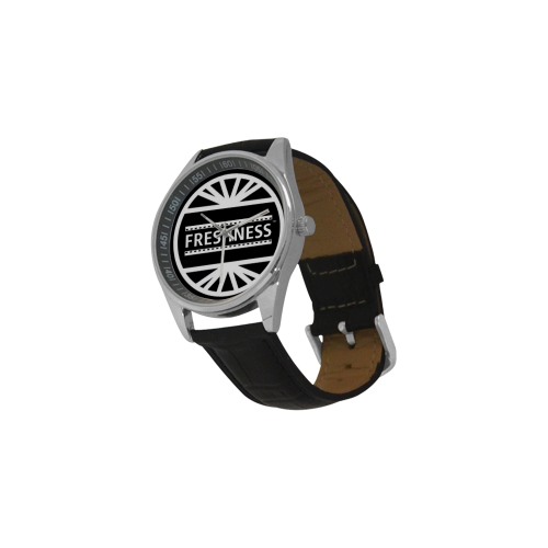 Freshness - Men's Casual Leather Strap Watch(Model 211)