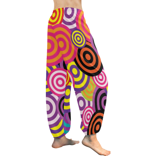 Retro Pop Art Women's All Over Print Harem Pants (Model L18)
