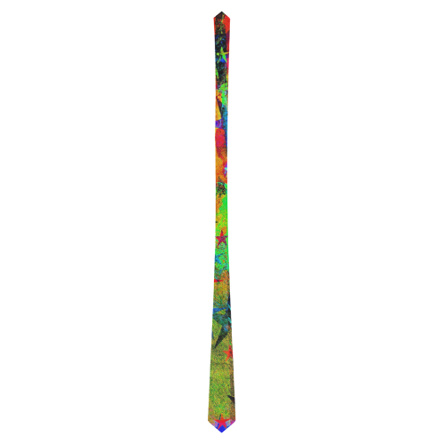 stars and texture colors Classic Necktie (Two Sides)